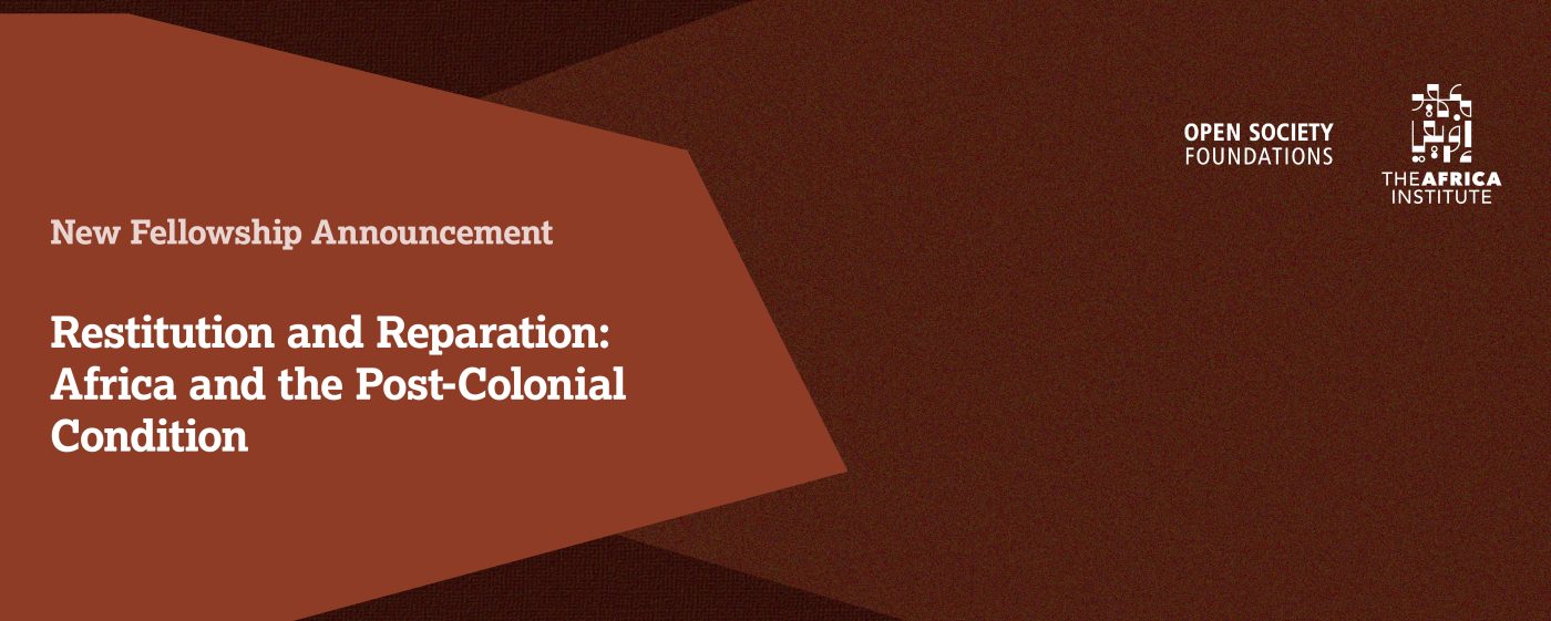 Open Society Grant: The Africa Institute Receives Major Multi-Year Funding for African Cultural Heritage Fellowship