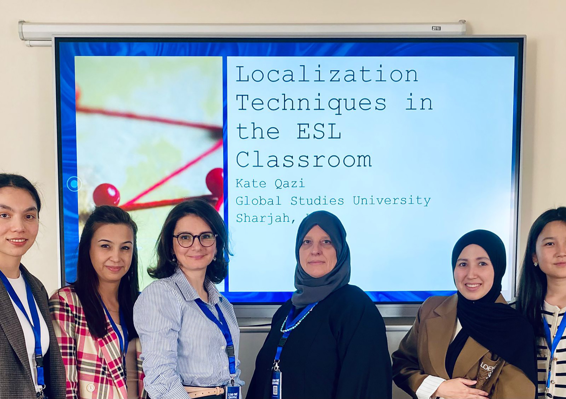 Ph.D. Student Kate Qazi Presents at International TESOL Conference