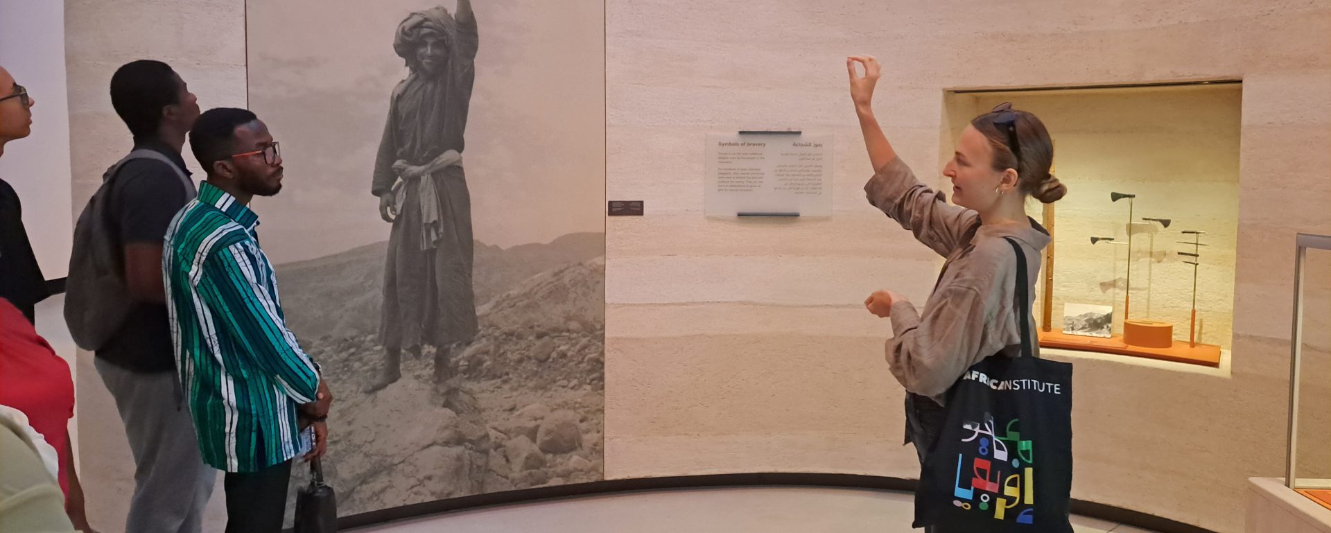 MA Students Connect Classroom Learning to Museum Practice at Zayed National Museum