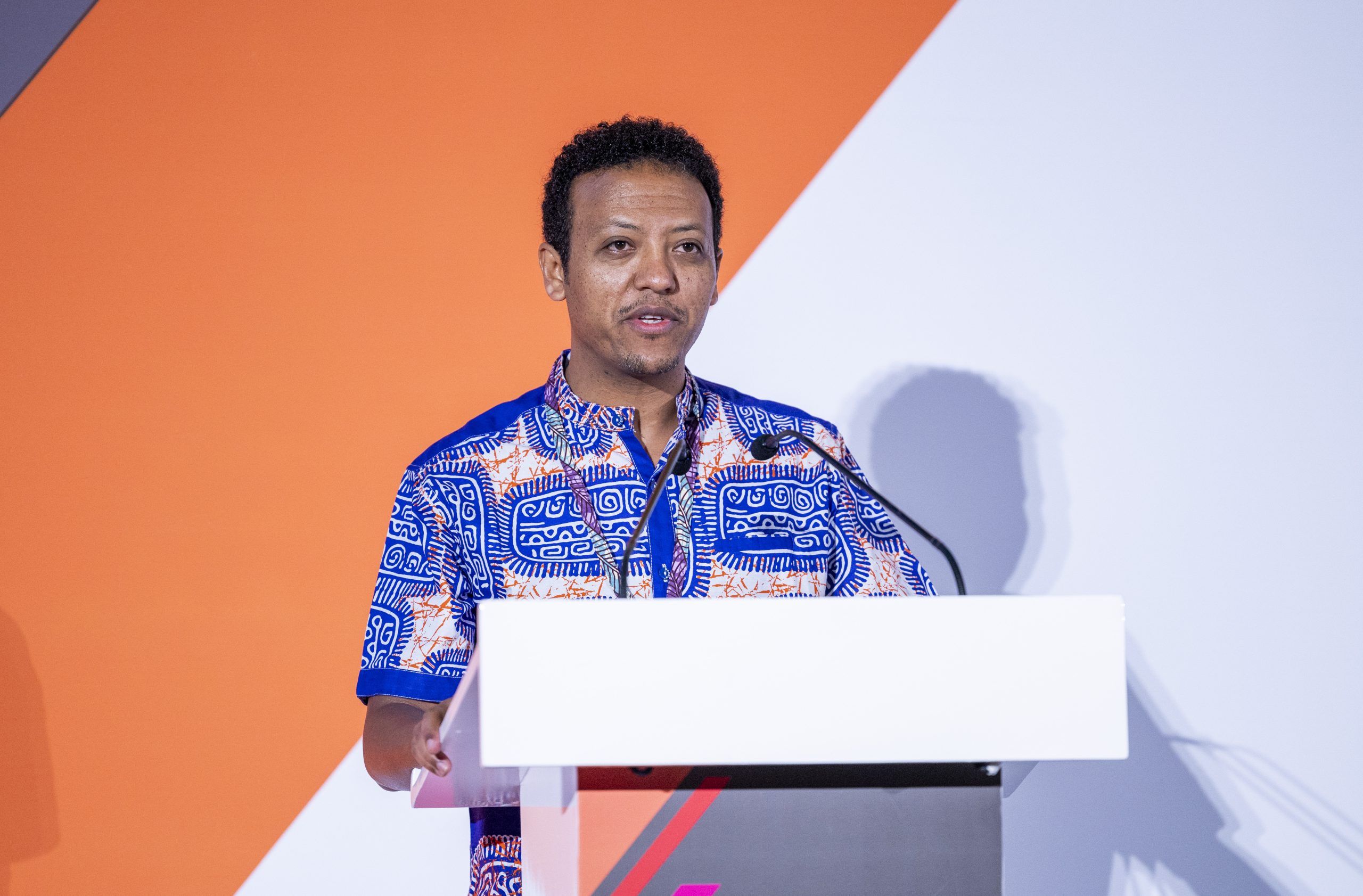 Prof. Binyam Sisay Mendisu Champions Inclusive Science Advocacy at INGSA2024