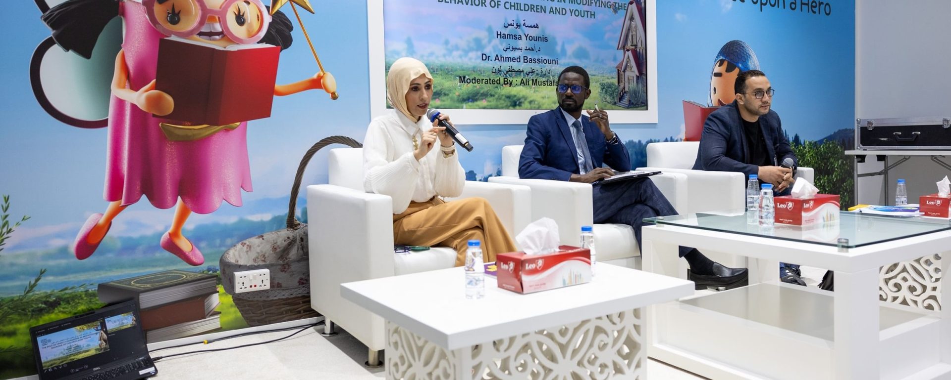 Lecturer Aliyu Lawal moderates panel at Sharjah Children’s Reading Festival 2024
