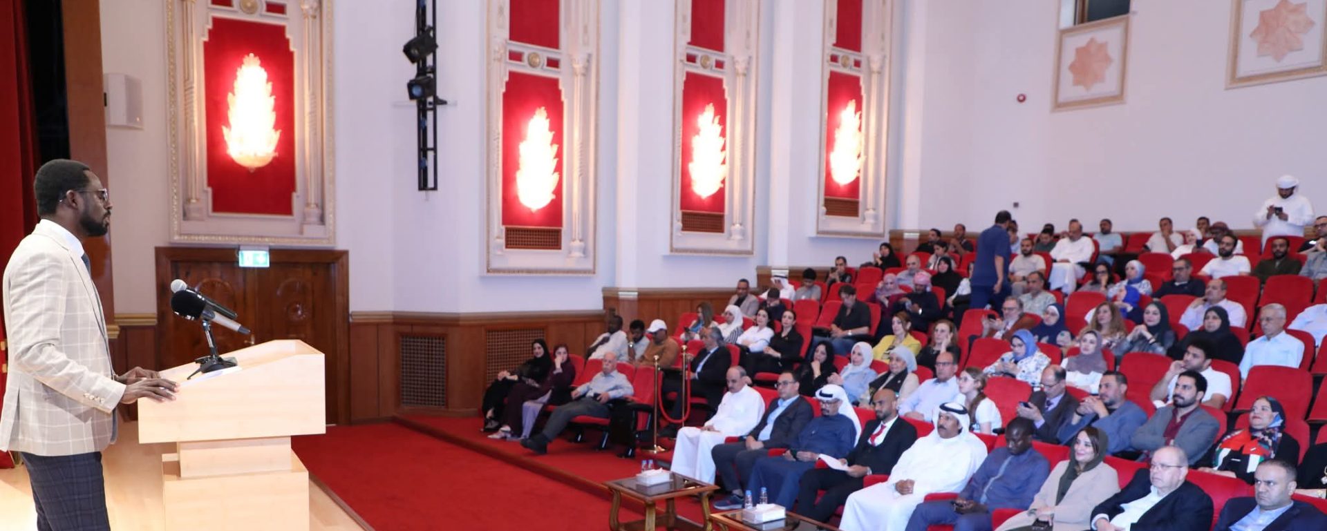 Aliyu Lawal Reads Arabic Poetry at Sharjah House of Poetry