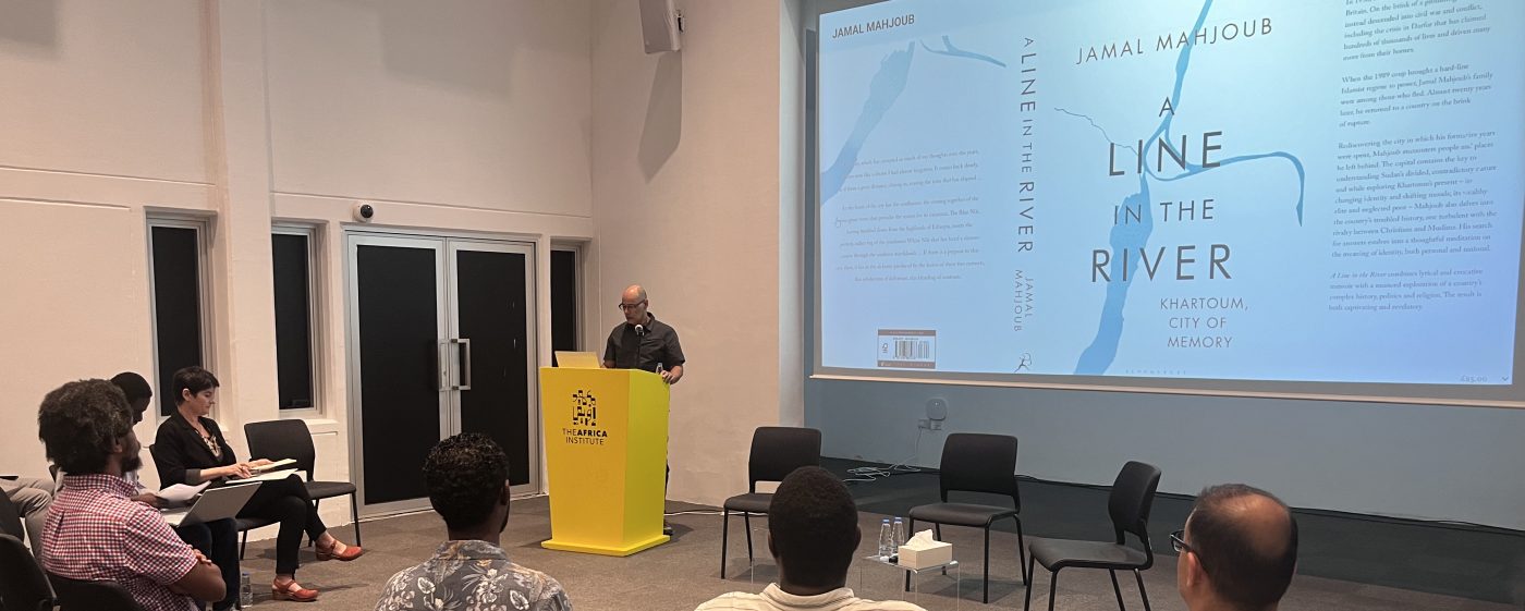 Tejumola Olaniyan Creative-Writer Jamal Mahjoub Presents Novel Exploring Sudanese Identity