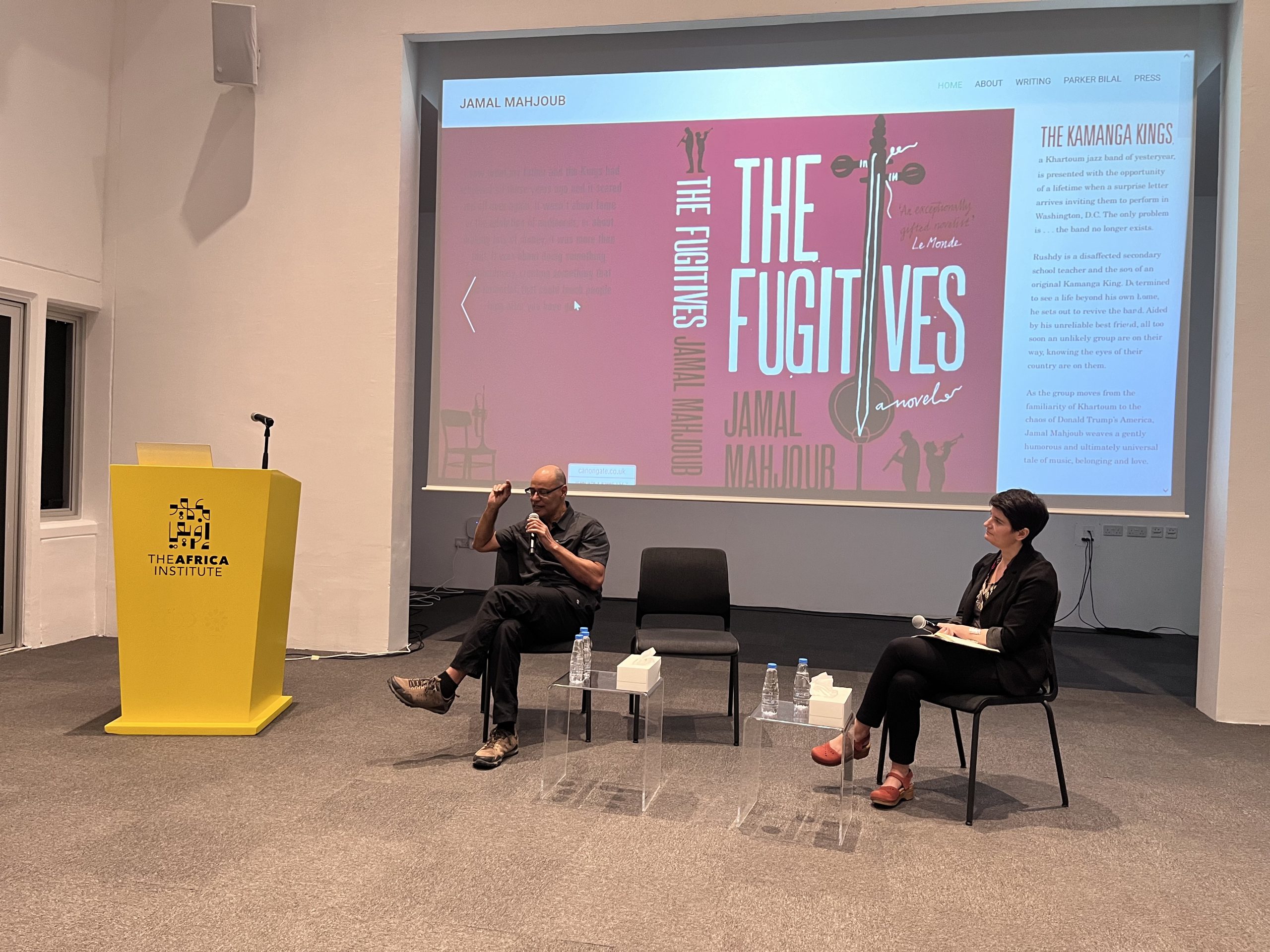 Tejumola Olaniyan Creative-Writer Jamal Mahjoub Presents Novel Exploring Sudanese Identity