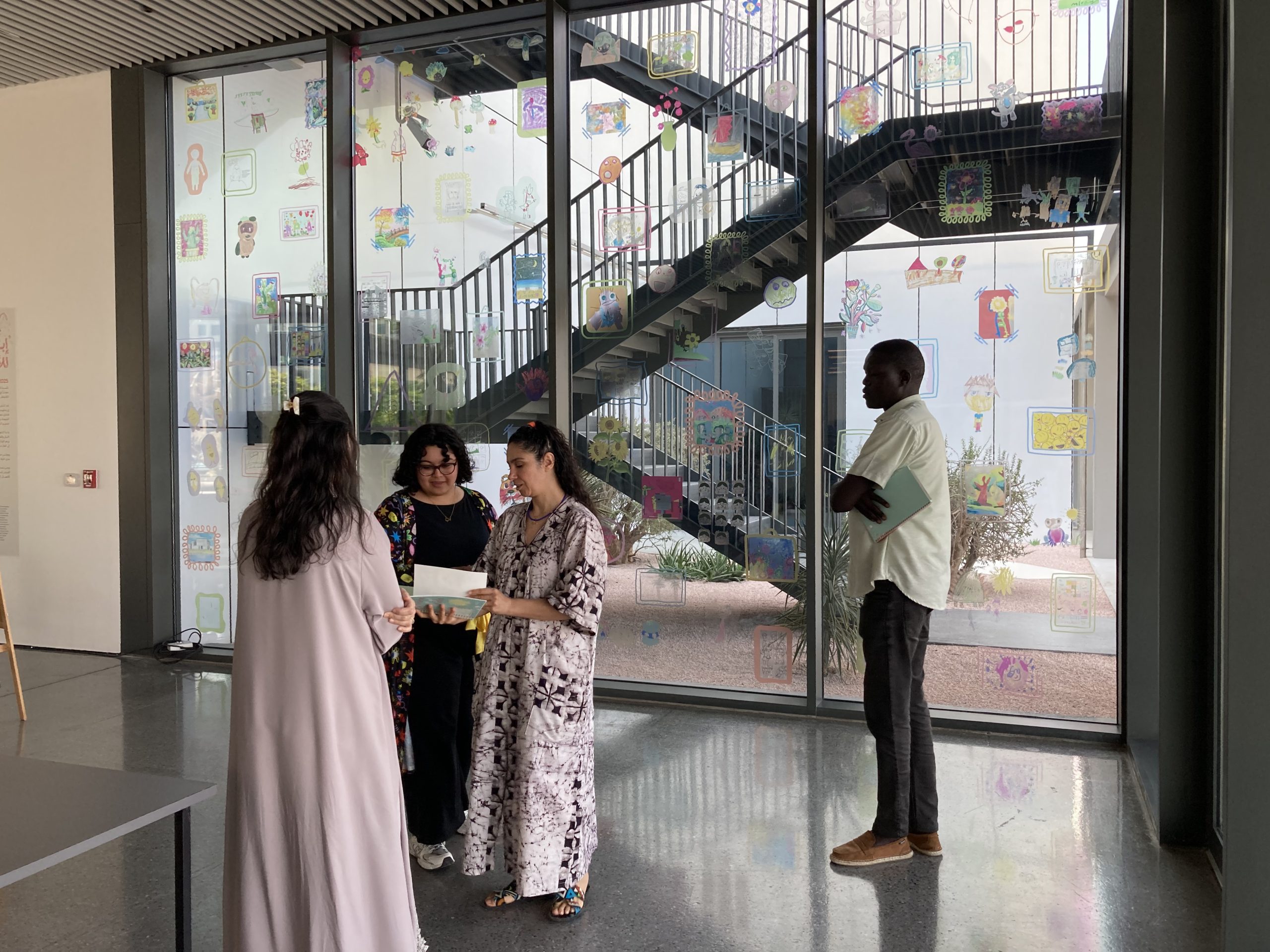 Students Examine Museum Sustainability and Transcultural Practice at Jameel Arts Centre