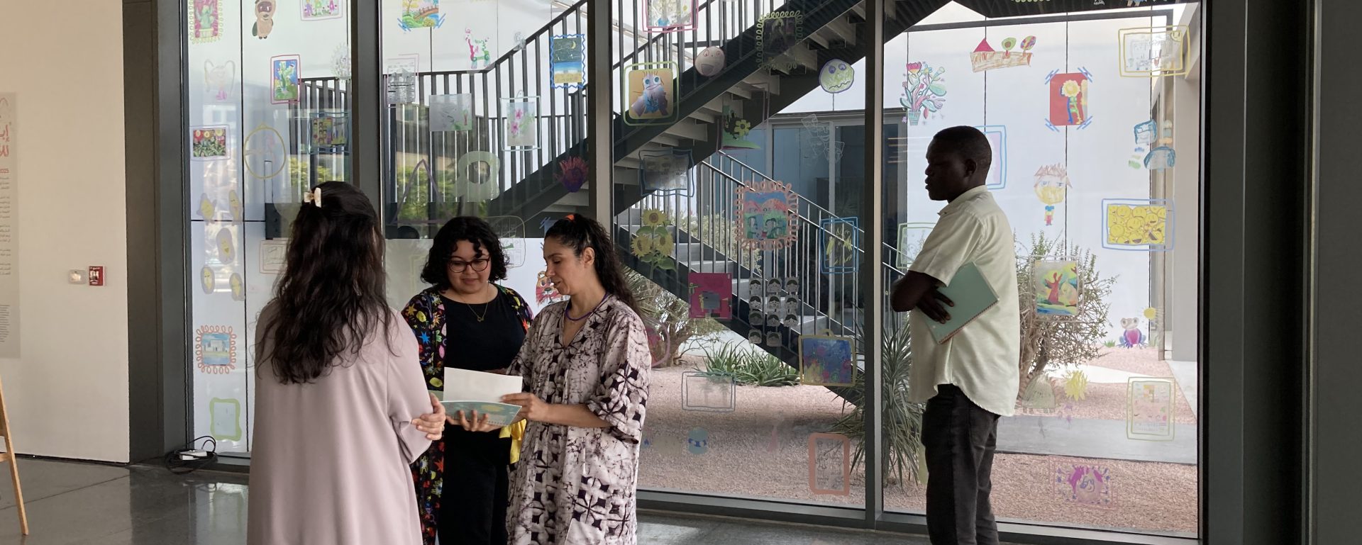 Students Examine Museum Sustainability and Transcultural Practice at Jameel Arts Centre