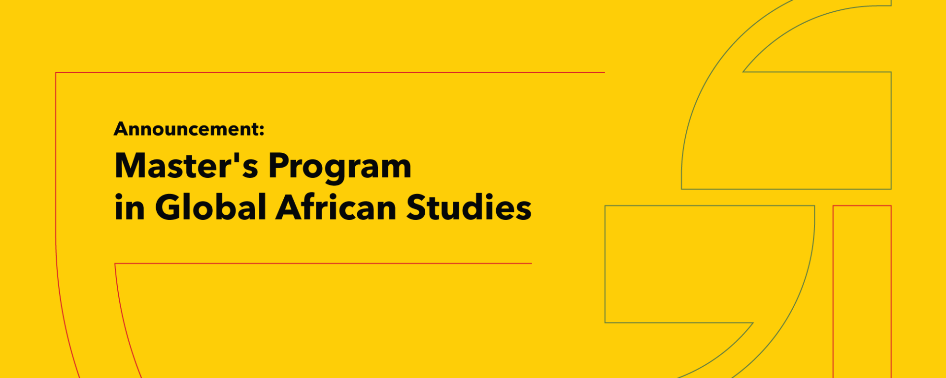 Introducing Our Master’s in Global African Studies