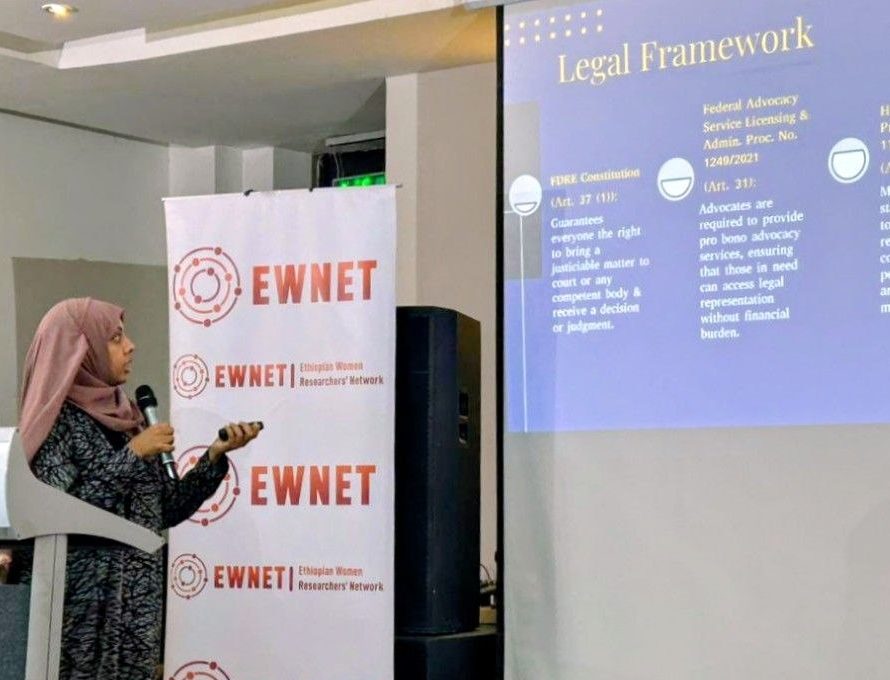MA Student Halifet Ayemohammed Presents Research on Gender Justice at International Conference