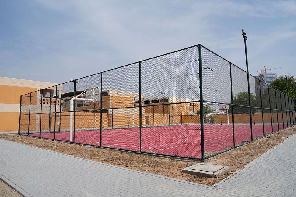 Outdoor Basketball Court