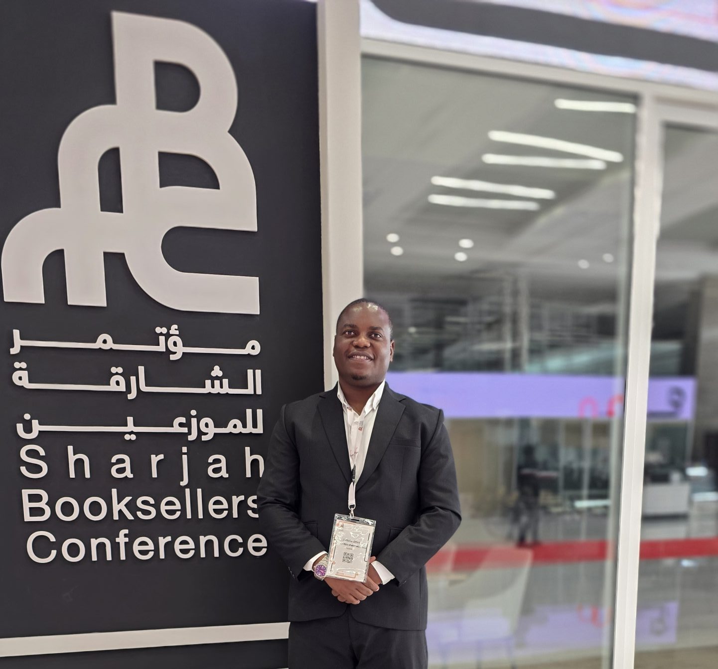 MA Student Lubacha Deus Connects Research and Publishing at Sharjah Booksellers Conference