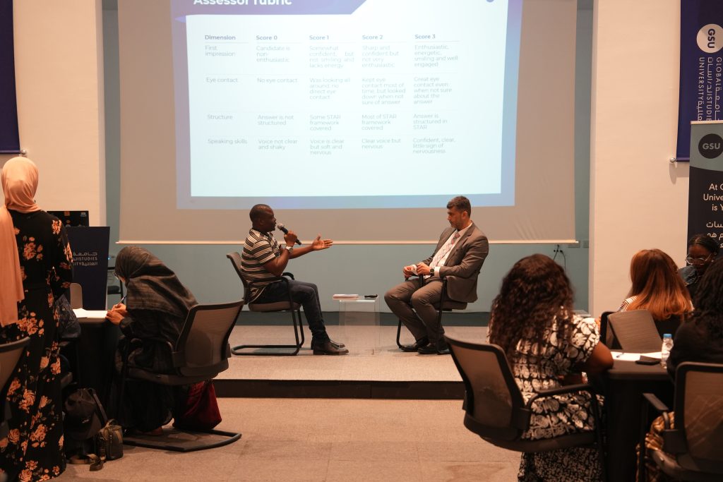 GSU Students Strengthen Career Readiness Through INJAZ UAE Workshop