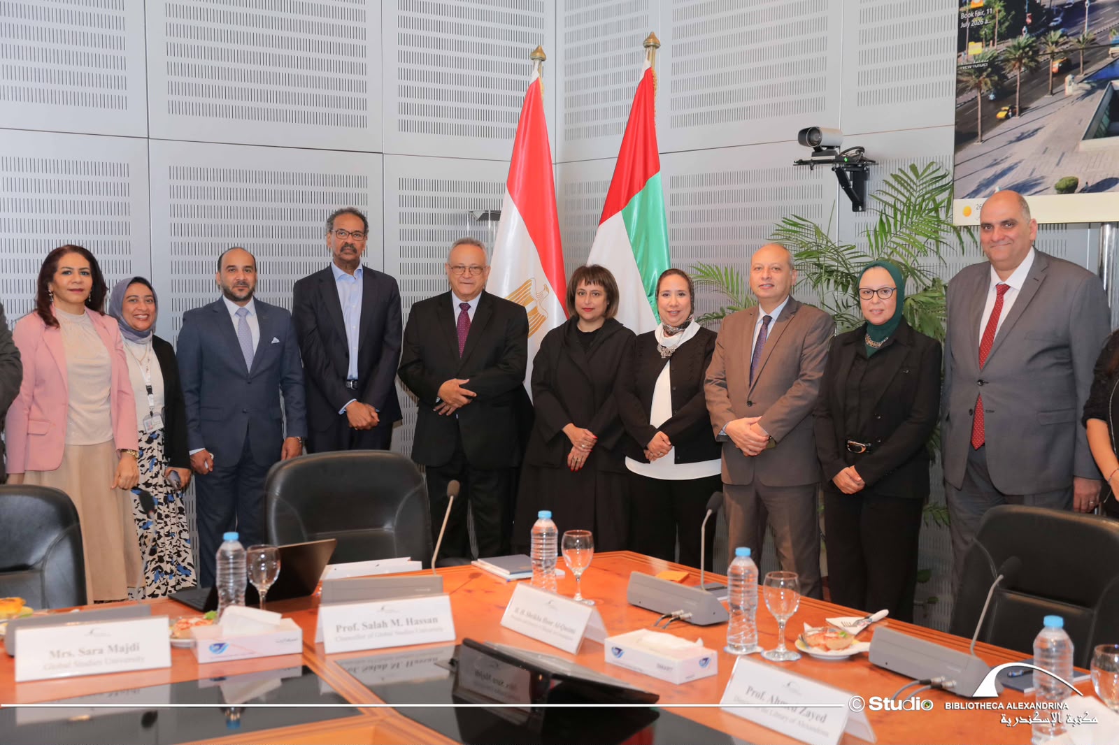 Bibliotheca Alexandrina and Global Studies University Explore Academic and Research Cooperation